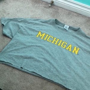 Crop Michigan shirt